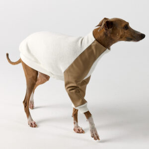 Italian Greyhound Clothing - Faux Leather Half Suit